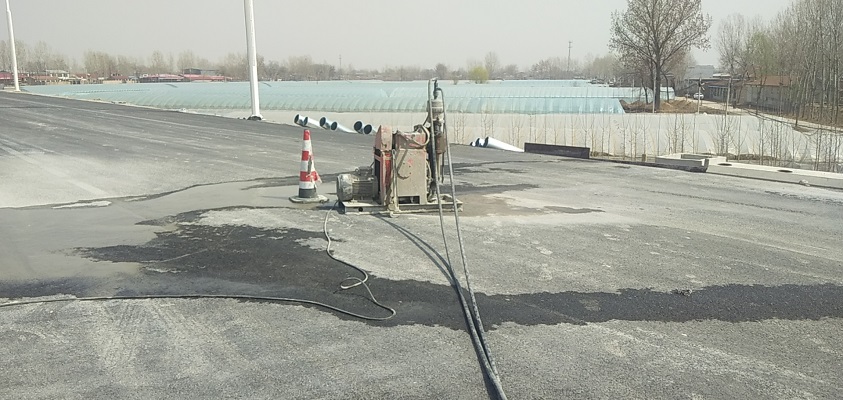 凤城道路回填土下沉注浆